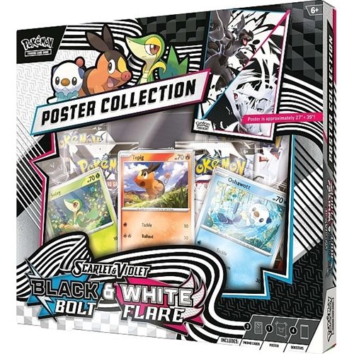 Black Bolt & White Flare - Poster Collection - Pokemon kort